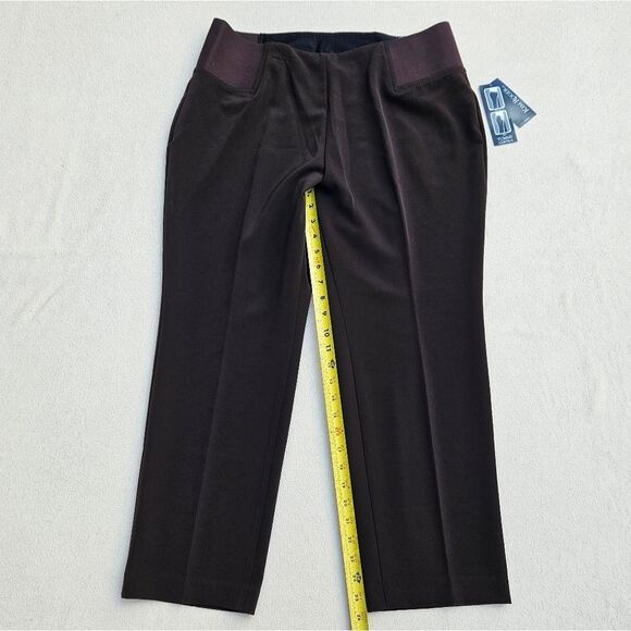 Kim Rogers Tummy Control Brown Dress Pants Size 14 - Picture 3 of 10